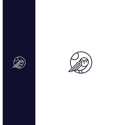 Owl Simple design icon logo owl owl logo owls vector