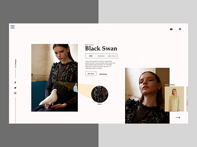 Shop Details 2019 black clean dribbble best shot fashion figma minimalism model pink shop shot trend typography ui uidesign ux vector web