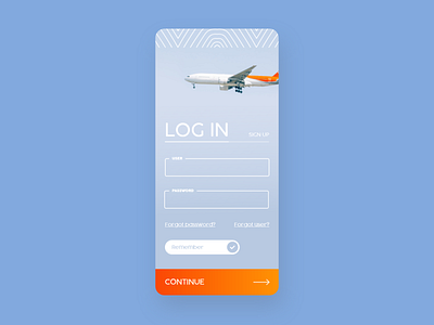 Fly Air - UI Concept 11 airline airlines airship app app design app designer application application ui design interface interface design interface designer plane ui ui design user interface ux