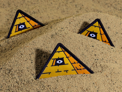 Kinda Seeing Eye Patch all seeing eye patch pyramid