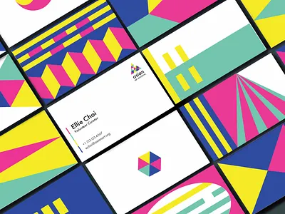 Asian Art Museum Rebranding branding businesscard design illustration logo