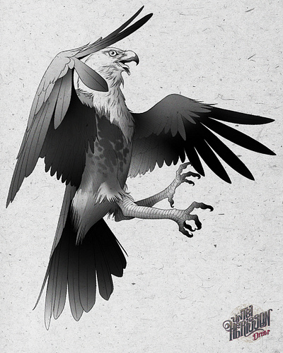 05 Aguila Blackwork 06 design eagle illustration tattoo