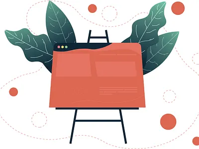 Illustration for the website I am working on art design illustration illustrator ui ux vector web website