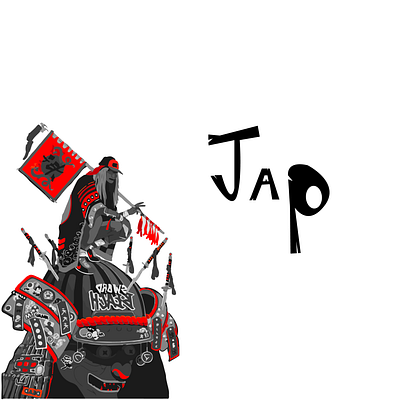 JAP HOIST animation art artwork branding design illustration illustrator lettering typography vector