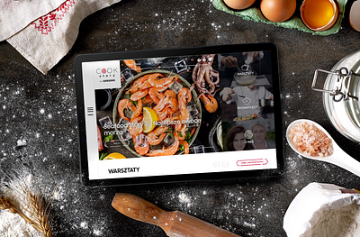 Cook story by Samsung / ux design branding design minimal rwd ui ux web