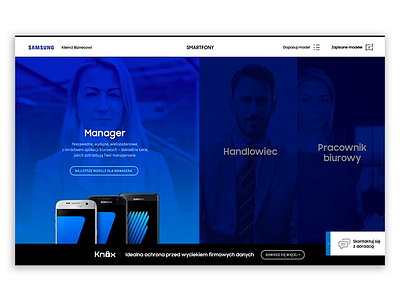 samsung b2b members branding color design inderaction minimal mobile persona ui ux web