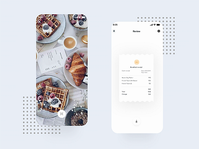 Scanning receipt - Mobile App Animation after effect after effects animation animation design app animation app interaction app interface app motion ar augmented reality clean clean ui interaction motion motion design scan ui ui design ui motion