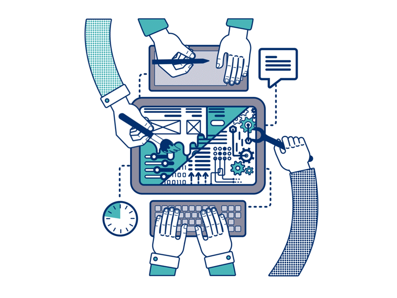 Presentation piece for Scout Gaming Group animation design graphic design illustration