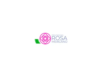 Rosa Mexicano Films branding design films logo logo design mexico rosa rosa mexicano vector