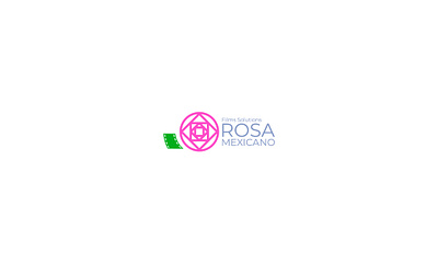 Rosa Mexicano Films branding design films logo logo design mexico rosa rosa mexicano vector