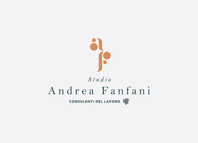 Studio Andrea Fanfani - Consulenti del Lavoro brand brand design brand identity branding design graphic logo logo design logotype stationery