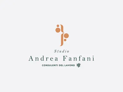 Studio Andrea Fanfani - Consulenti del Lavoro brand brand design brand identity branding design graphic logo logo design logotype stationery