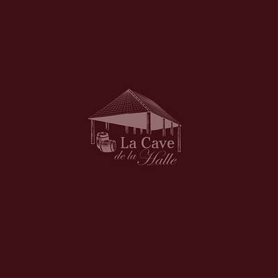 Logo for La Cave de le Halle branding branding concept design logo logo design visual identity