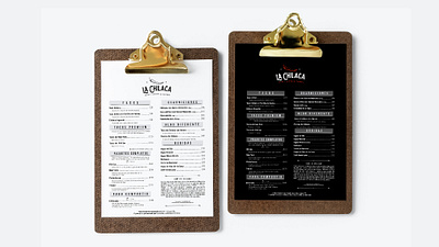 Menú branding designer illustrator logo menu design