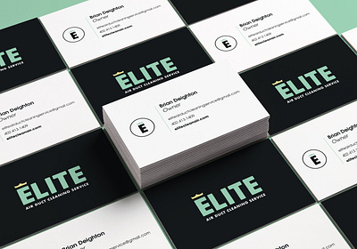 Elite Air Ducts branding design elite logo logodesign