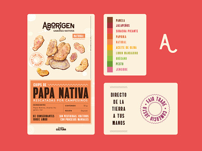 Aborigen badge branding colombia identity branding illustration illustrator mockup packaging watercolor