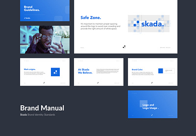 Skada- Brand Guidelines brand brand and identity brand design brandbook branding colors dailyui dailyuichallenge logo logotype patterns startup branding typogaphy visual identity web