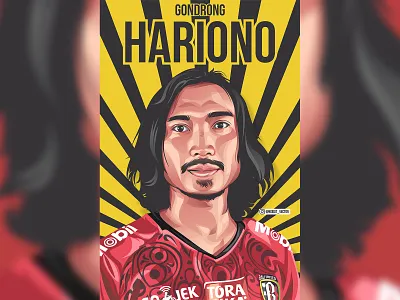 Is Gondrong Hariono art artwork coreldraw desain design designer digitalart fanart graphicdesigner illustration vector