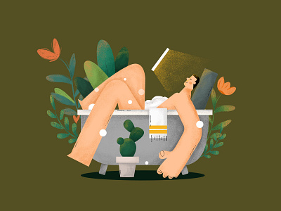 Enjoy the moment~~ illustration ui 插图 设计