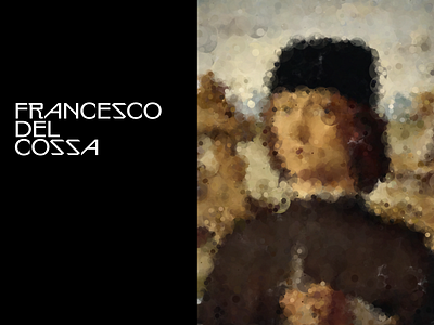 Francesco del Cossa design processing typeface typography