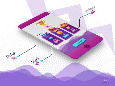 Mobile Game UI animation app character design game app game art games graphic icon illustrator ui ux