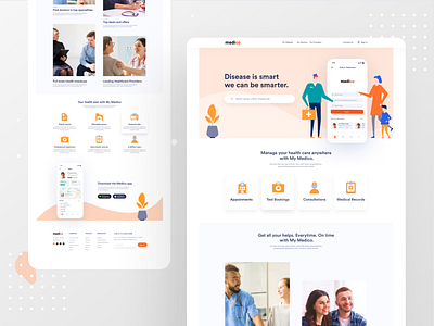Medical Web health health app health website medical medical app medical care medical design medical website medical website design