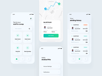 Delivery App - Skeuomorph delivery delivery app design mobileapp neumorphism skeuomorph skeuomorphic ui user experience user interface ux