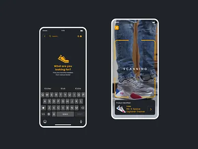 Kicks - Sneakers App Dark UI Neumorphism android app design dark ui ecommerce interactive ios iphonex mobile neumorphism shoes skeuomorphism sneakers soft ui ui ui design uiux ux design