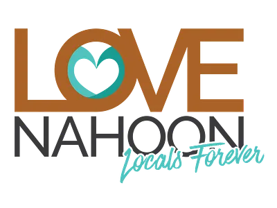 Love Nahoon Logo beach logo logo design logo design branding lonely viking love love logo shane rielly vector