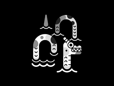 Dragon black and white duck geometric ghost helbetico inktober2019 pattern skull texture vectober2019 vector