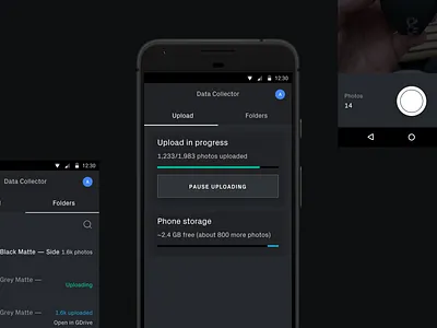 Data Collector I. android app development interaction ios ui veracity