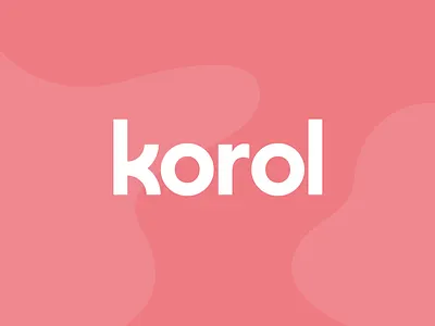 Korol brand design brand identity branding coral design graphic design identity lettermark logo logo design minimal