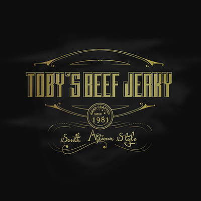 Toby's Beef Jerky - Logo Design Project 3d logo design 3d logo maker best logo maker brand logo design business logo design custom logo design design your logo logo design logo design ideas logo design services logo ideas logo maker