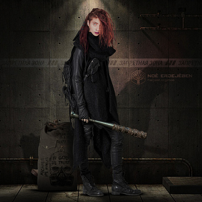 Freja character concept concept art post apocalypse post apocalyptic