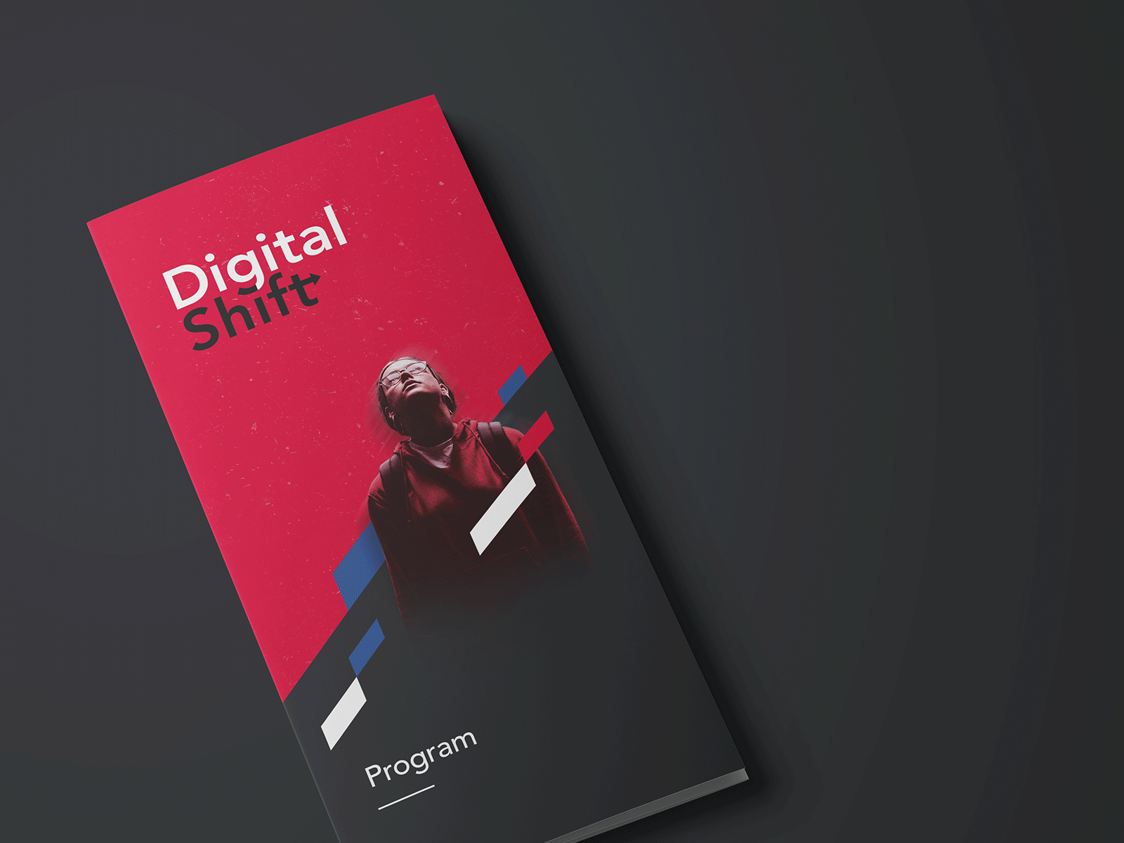 DigitalShift 2019 - Folder Print Design branding identity brochure print conference conference design conference folder digitalshift event event branding event design event flyer events print design print event trifold trifold brochure