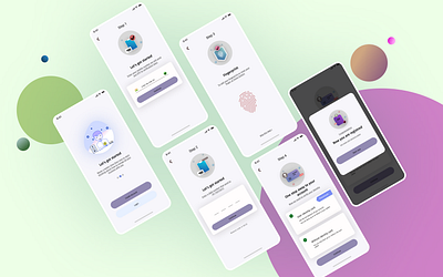 Daily UI # 8 Wallet verification process system art design icon illustration payment payment app ui verification wallet