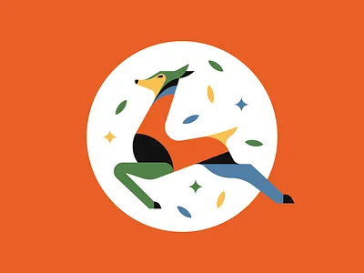 Reindeer animal christmas holidays illustrator ilustration reindeer