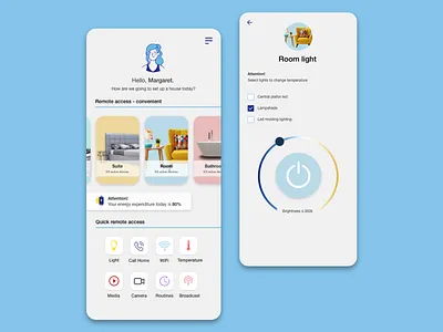 Home assistant adobe dailyui dailyui007 settings settings ui ui ux