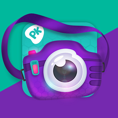 PlayKids Explorer Icon illustration kids app