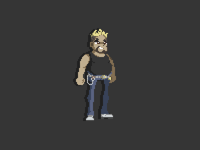 Gus | Fan Art anime character characterdesign design fanart illustration pixel pixelart series