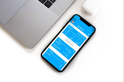 Re-Design UI Mobile App Jenius by BTPN app bekasi blue design ewallet indonesia jakarta jenius ui uidesign uiux uiuxdesign wallet app