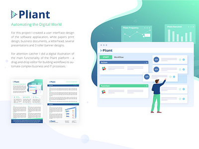Digital Illustration for Pliant digitalart illustrator vector