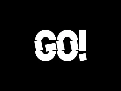 GO! 2 custom lettering custom type design go icon lettering logo design logodesign logotype logotype design mark mistershot symbol type