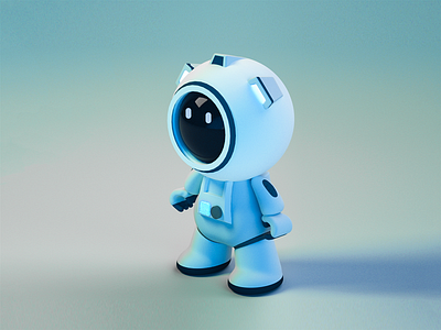 Astronaut astronaut astronauts banner c4d illustration world