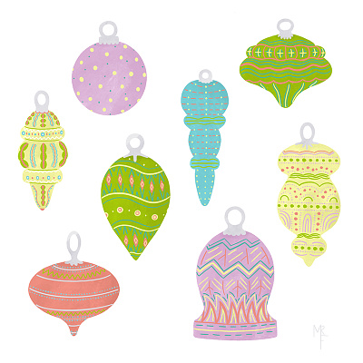 Ornaments artist digital illustration illustration procreate visual design