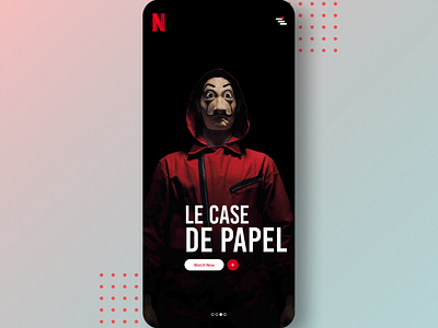 Netflix App design appdesign figma invision ui uidesign uiux ux webdesign