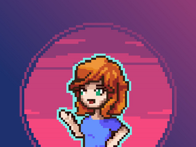 AwkwardBae Avatar 8bit avatar illustration twitch twitch.tv