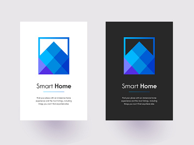 Logo Presentation app branding clean colorful house icon logo logo creative logo design logo presentation mark minimalistic logo modern smart smarthome symbol symmetric tech technology logo vector