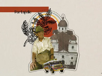 Portafolio campesinos collage colombia design diagram dibujo editorial editorial art illustration portafolio
