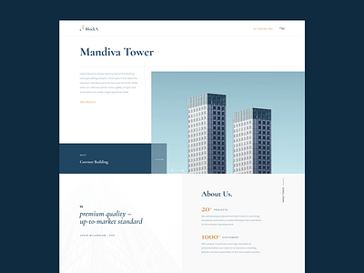 Concept website creative estate agency graphic inspiration interface minimalism mobile product design property realty rubynguyenart ui uiux ux web design website